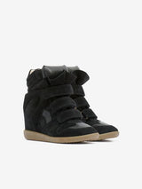 Sienna | Hidden Wedge Suede Sneaker