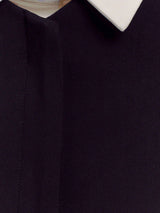 Audrey | Tailored Crepe Mini Dress