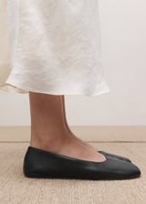 Bronwen | Leather Ballet Flats