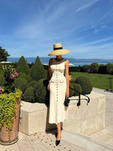 Fiona | Knit Sleeveless Maxi Dress