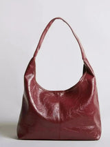 Margot | Distressed Leather Shoulder Bag
