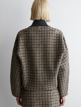 Arlette | Wool Check Jacket