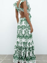 Haven | Ruffled Maxi Dress