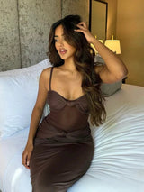 Zola | Detachable Straps Maxi Dress