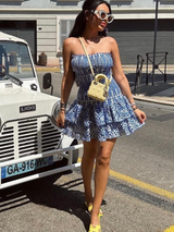 Cerys | Ruffle Mini Dress