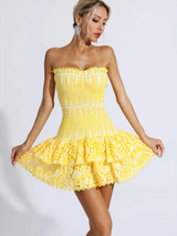 Anya | Ruffle Mini Dress