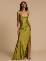 Aurelia Satin Dress