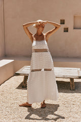Miliano | Elegant Ruched Midi Dress