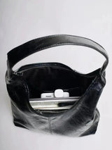 Margot | Distressed Leather Shoulder Bag