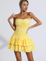 Anya | Ruffle Mini Dress