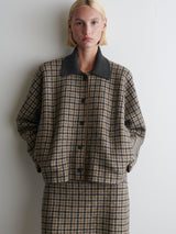 Arlette | Wool Check Jacket