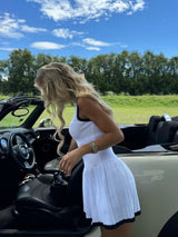 Leah | Ribbed Mini Dress