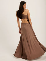 Serena | Ring Draped Gown