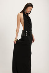 Naomi | Halter Maxi Dress