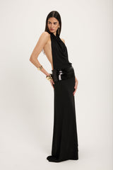 Naomi | Halter Maxi Dress