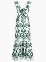 Haven | Ruffled Maxi Dress