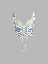 Soraya | Embroidered Skirt Set