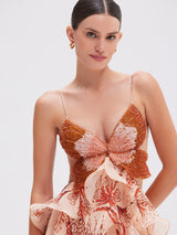 Isadora Ruffle Dress