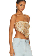 Mila | Sequin Bandeau Top