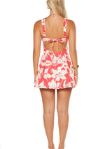 Ellie | Red Floral Mini Dress