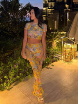 Amaris | Floral Print Two Piece Set