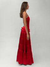 Athena | Draped One Shoulder Dress