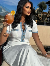Jocelyn | Buttoned Maxi Dress