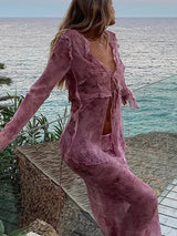 Annabelle | Flowing Maxi Skirt Set