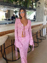 Annabelle | Flowing Maxi Skirt Set
