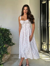 Meredith | Corset Midi Dress