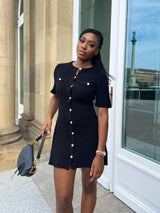 Holly | Knitted Mini Dress