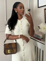 Holly | Knitted Mini Dress