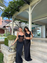 Zola | Detachable Straps Maxi Dress