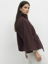 Amber | Belted Cape Jacket