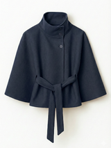 Amber | Belted Cape Jacket