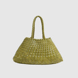 Sora | Woven Leather Shoulder Bag
