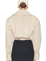 Tilly Oversized Cropped Trench