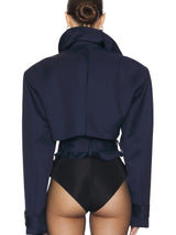 Tilly Oversized Cropped Trench