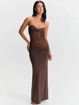 Zola | Detachable Straps Maxi Dress