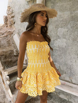 Anya | Ruffle Mini Dress