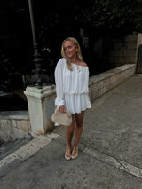 Evelisse | White Off Shoulder Dress