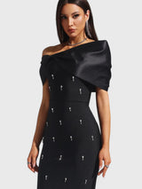 Amina | One Shoulder Maxi Dress