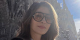 Hong Kong actress and model Kathy Chow was seen wearing black Bottega Veneta BV1273S 003 Drop Aviator sunglasses with yellow lenses in Barcelona, shared on Instagram in November 2024. Shop online now on Pretavoir