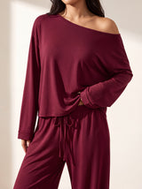 Vaelora | Off Shoulder Lounge Set