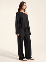 Vaelora | Off Shoulder Lounge Set