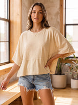 Ayla | Oversized Batwing Lounge Top