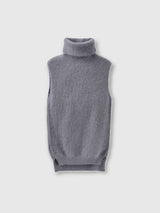 Luna | Sleeveless Turtleneck Knit