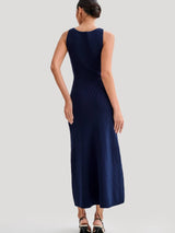 Fiona | Knit Sleeveless Maxi Dress