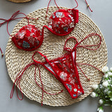 Novalee | Embroidery Split Swimsuit