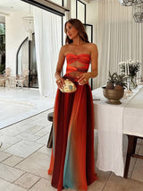 Laney | Strapless Maxi Dress
